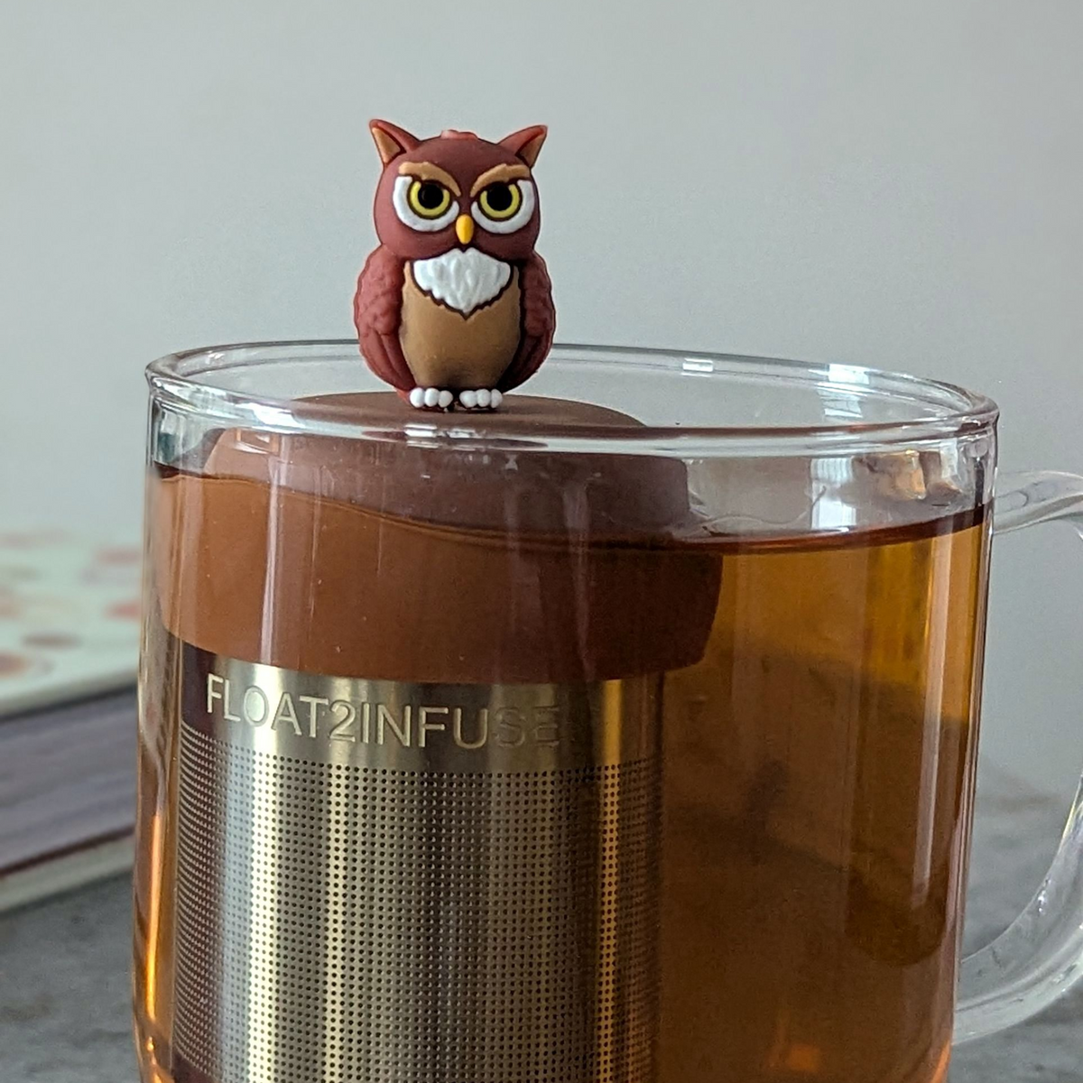 Floating Owl Tea Infuser - Cute Animal Tea Infuser for Loose Tea