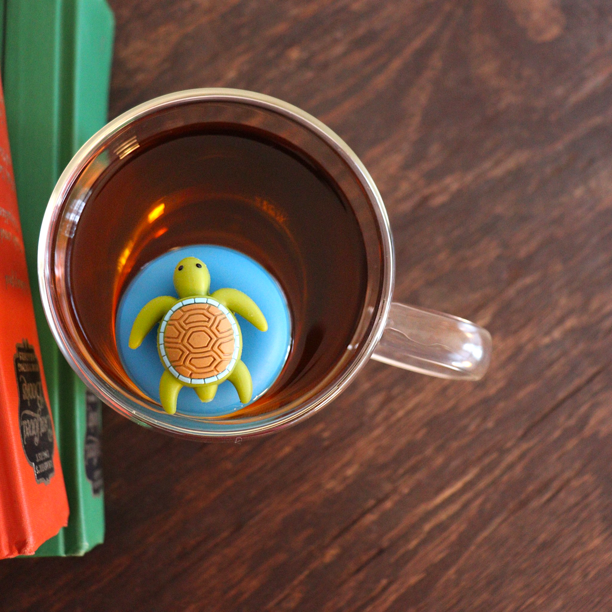 Floating 3D Sea Turtle Tea Infuser - Cute Animal Tea Infuser for Loose Tea