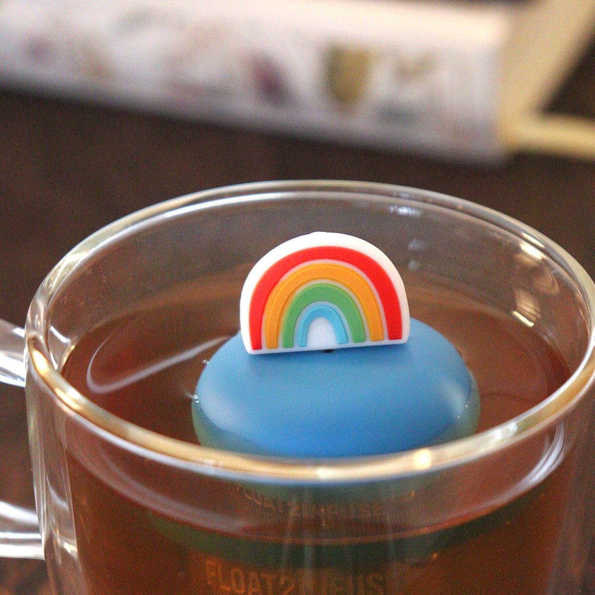 Floating Rainbow Tea Infuser - Cute Tea Infuser for Loose Leaf Tea