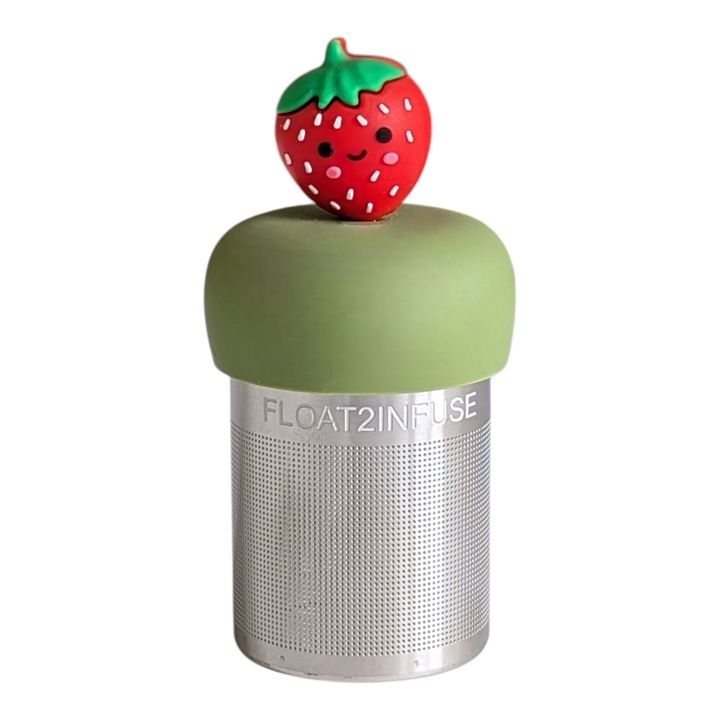 Floating Strawberry Tea Infuser - Cute Tea Infuser for Loose Leaf Tea